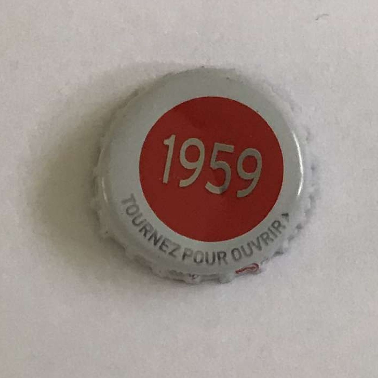 capsule kronenbourg 1959